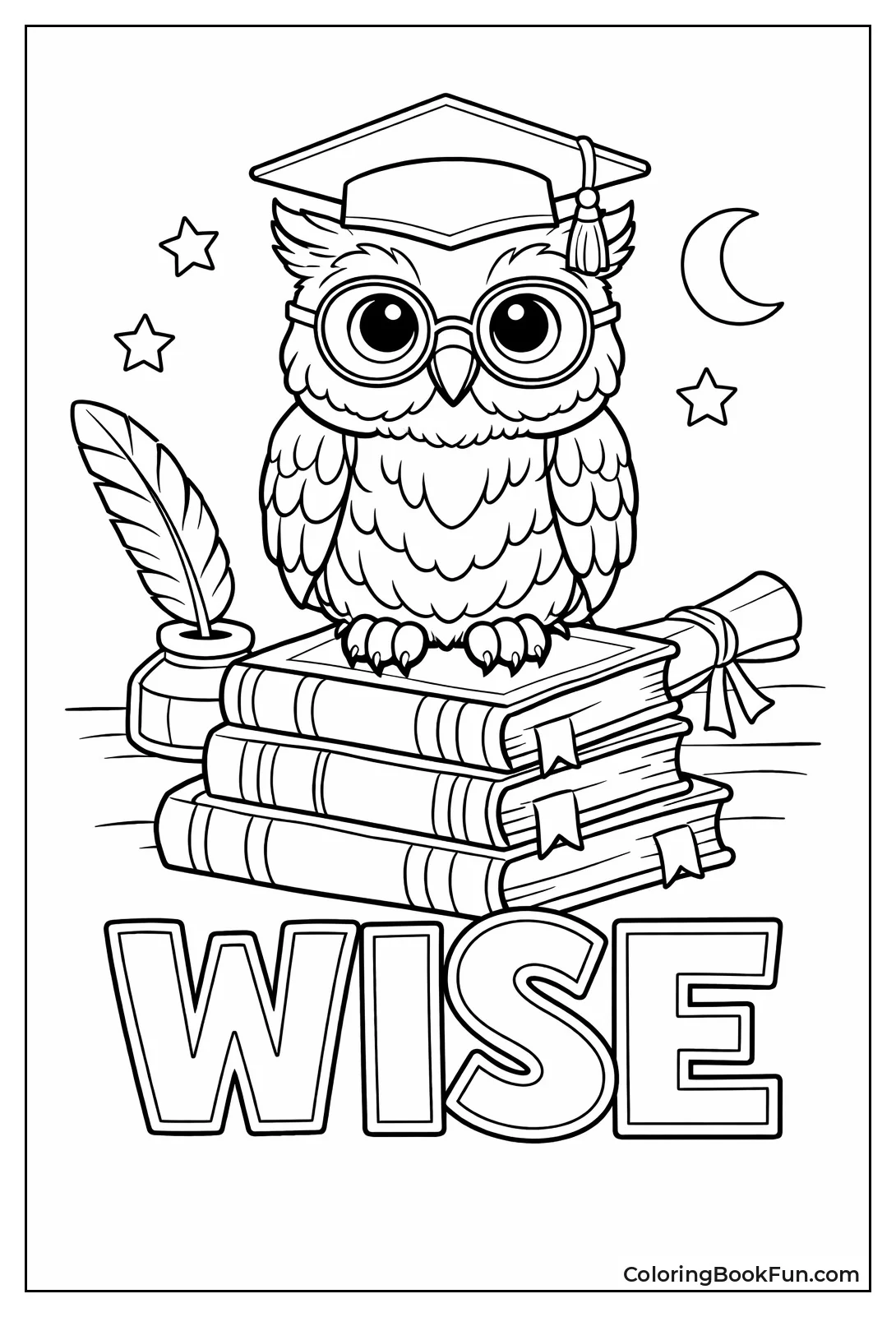 Professor Owl Reads Books