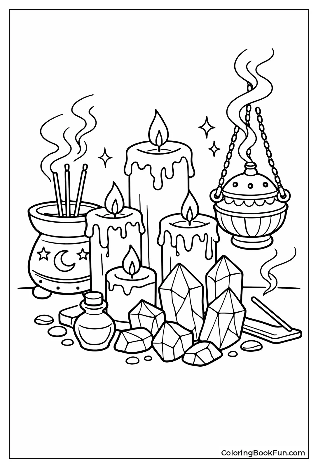 Candlelit Magical Altar