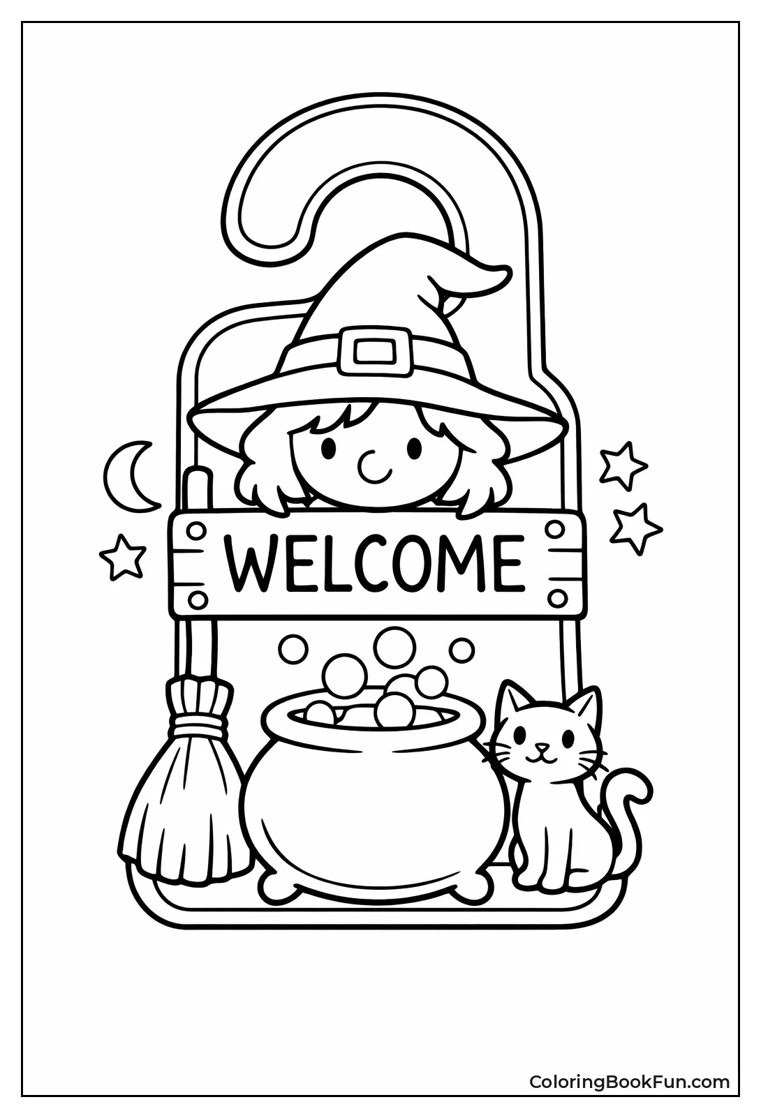 Enchanted Witch Doorway