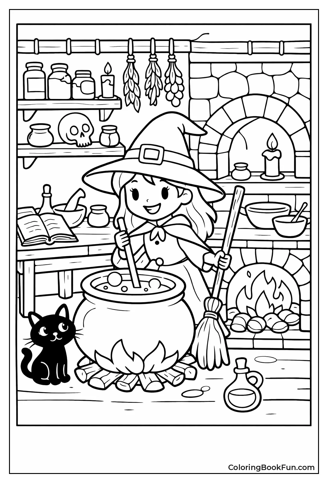 Witch's Busy Kitchen