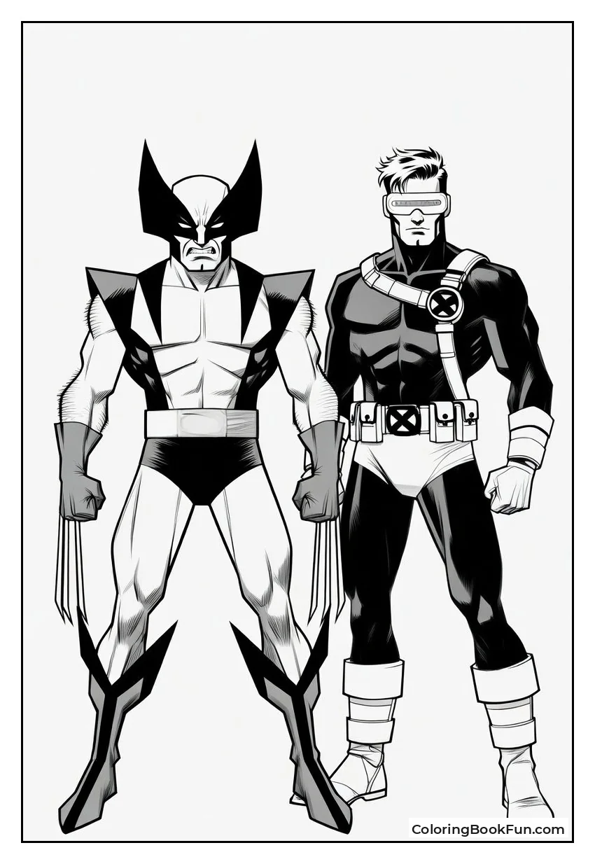 Wolverine Teams with Cyclops
