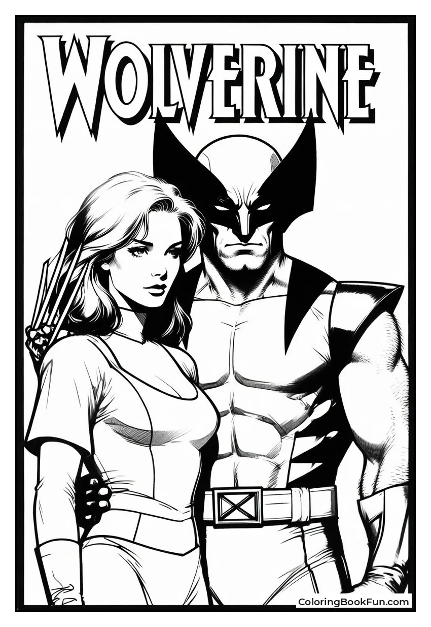 Wolverine Guards Jean Grey