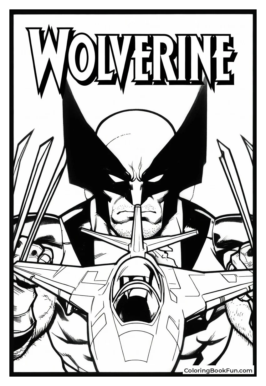 Wolverine Pilots Blackbird Jet