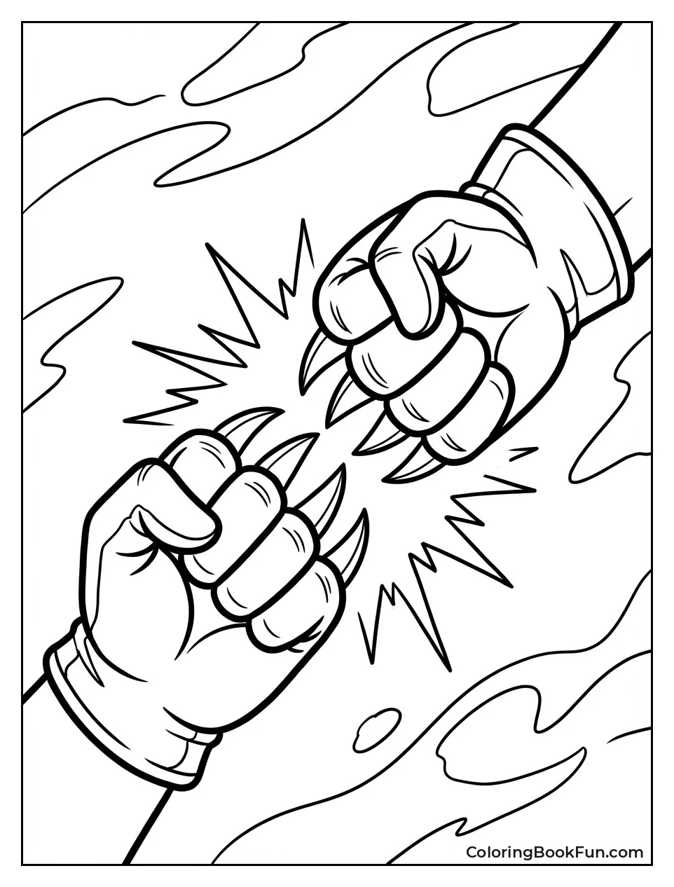 Wolverine Sparks His Claws