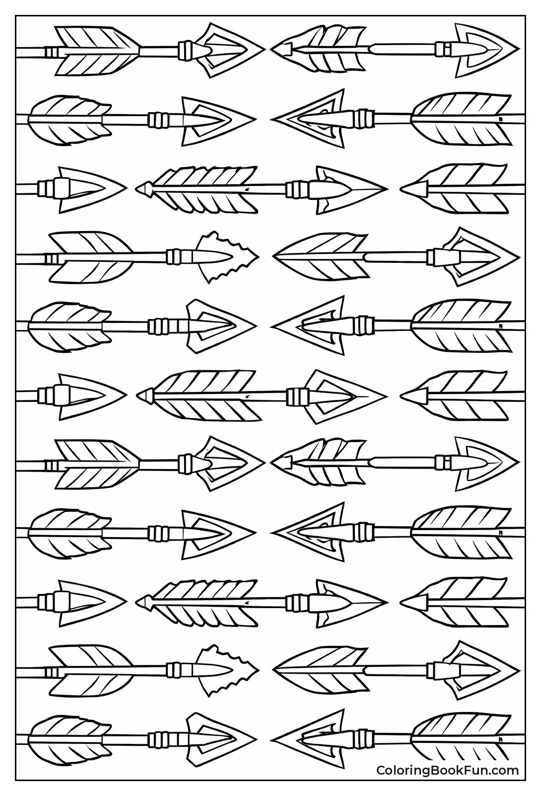 Arrow Fletching Design Pattern