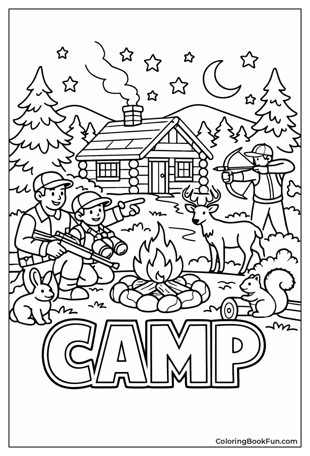 Cozy Cabin in Twilight Woods