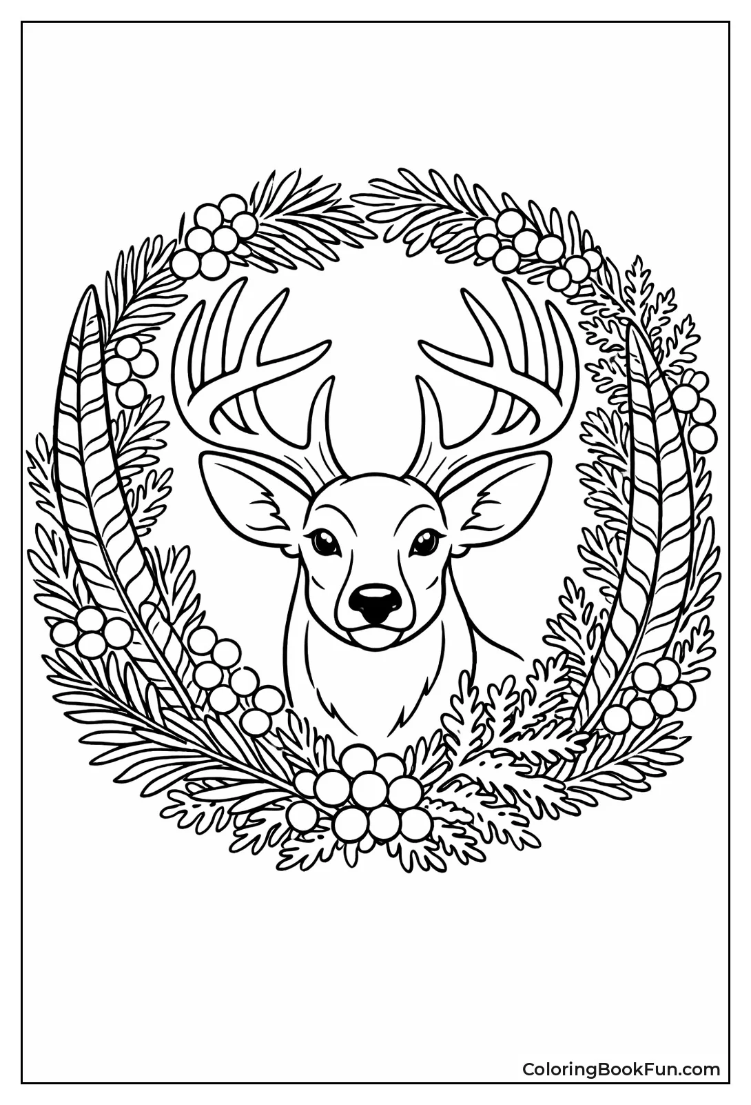 Wreath Frames Alert Buck