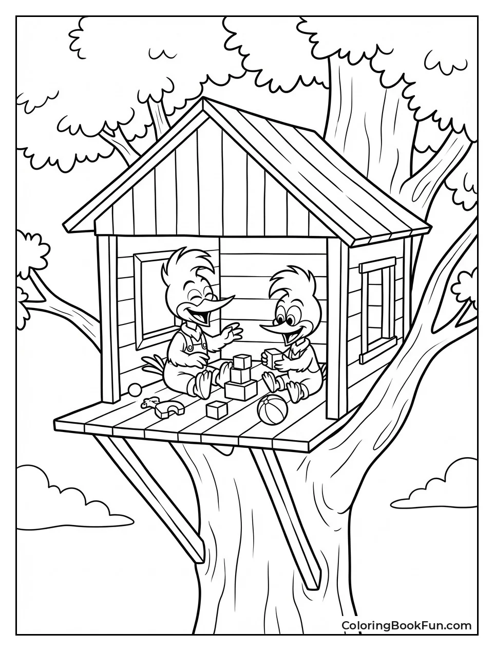 Knothead Plays with Splinter