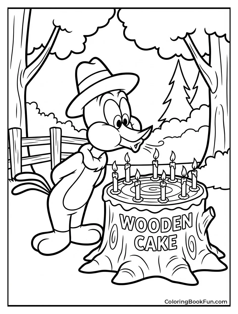 Woody Blows Birthday Candles