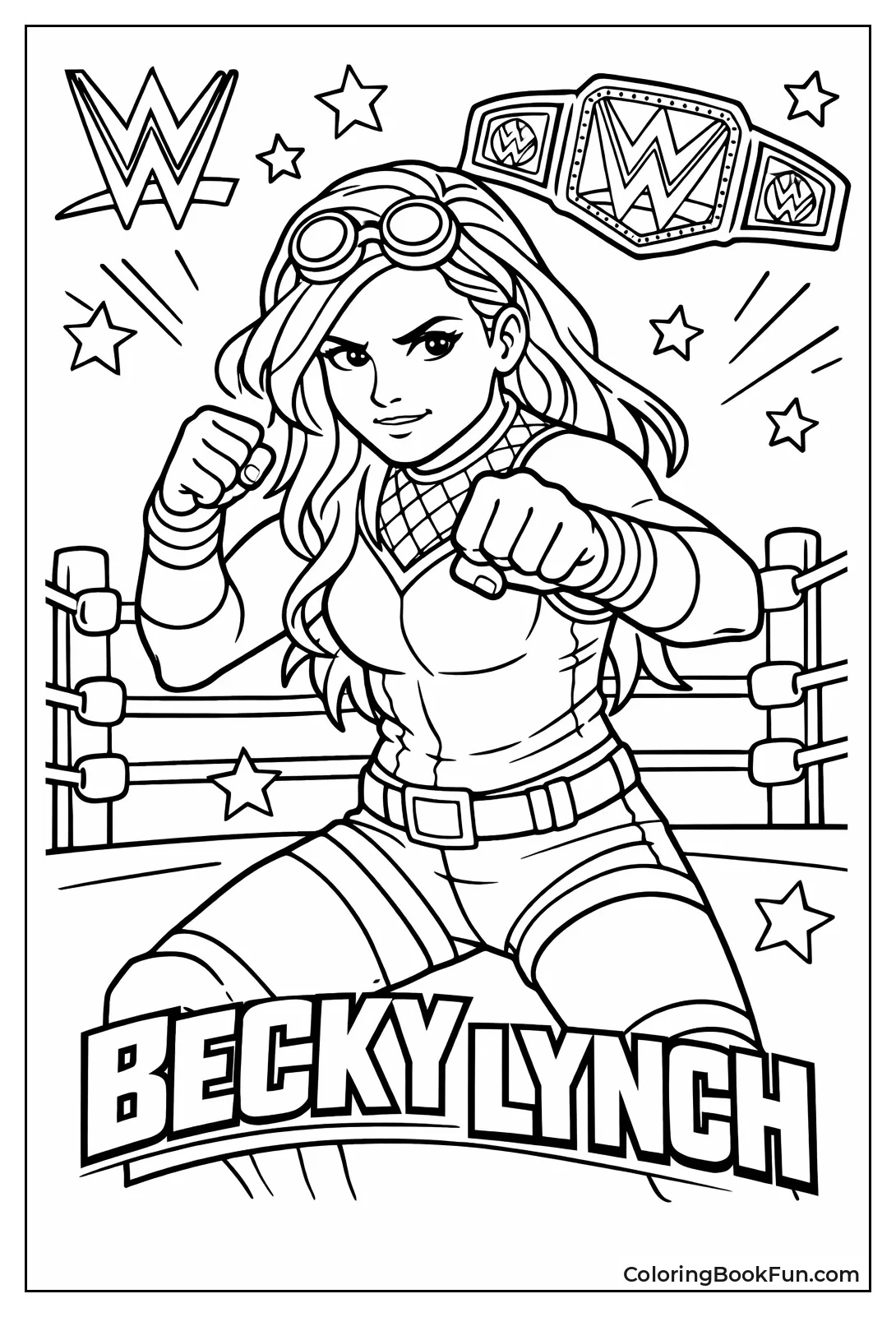 Becky Lynch Stands Ready