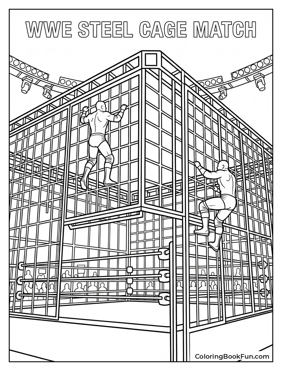Fighters Climb Hell Cage