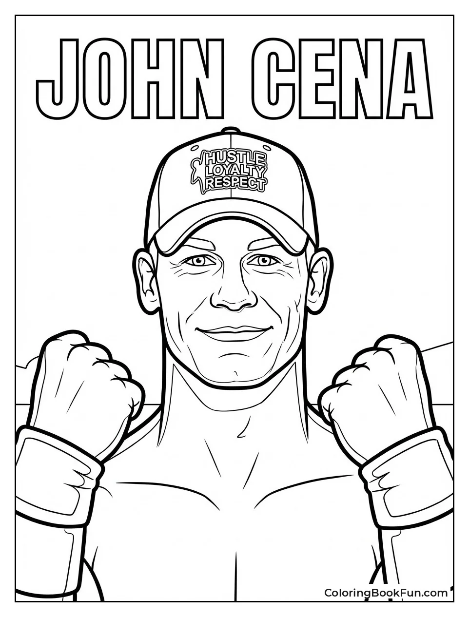 John Cena Smiles Confidently