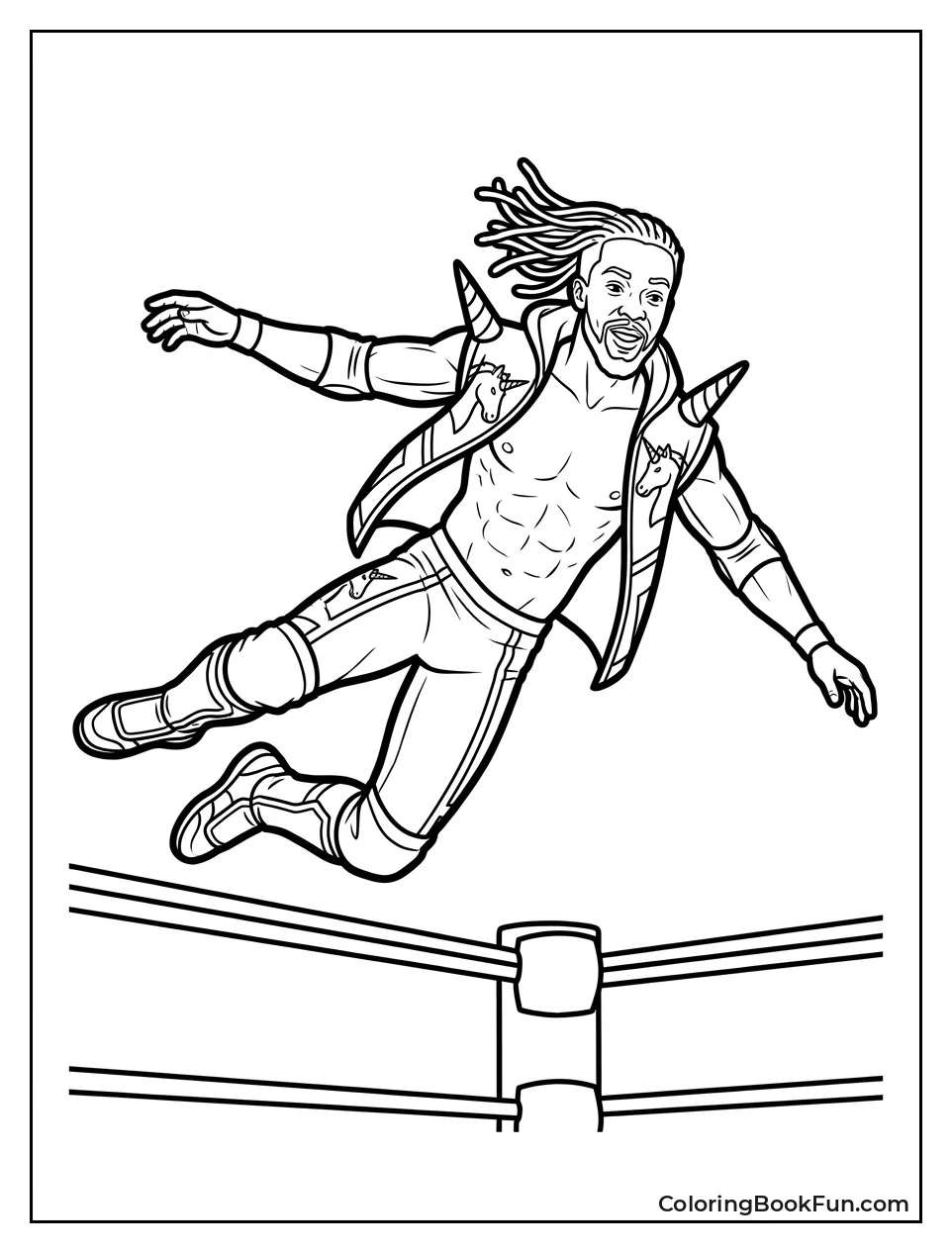Kofi Kingston Jumps High