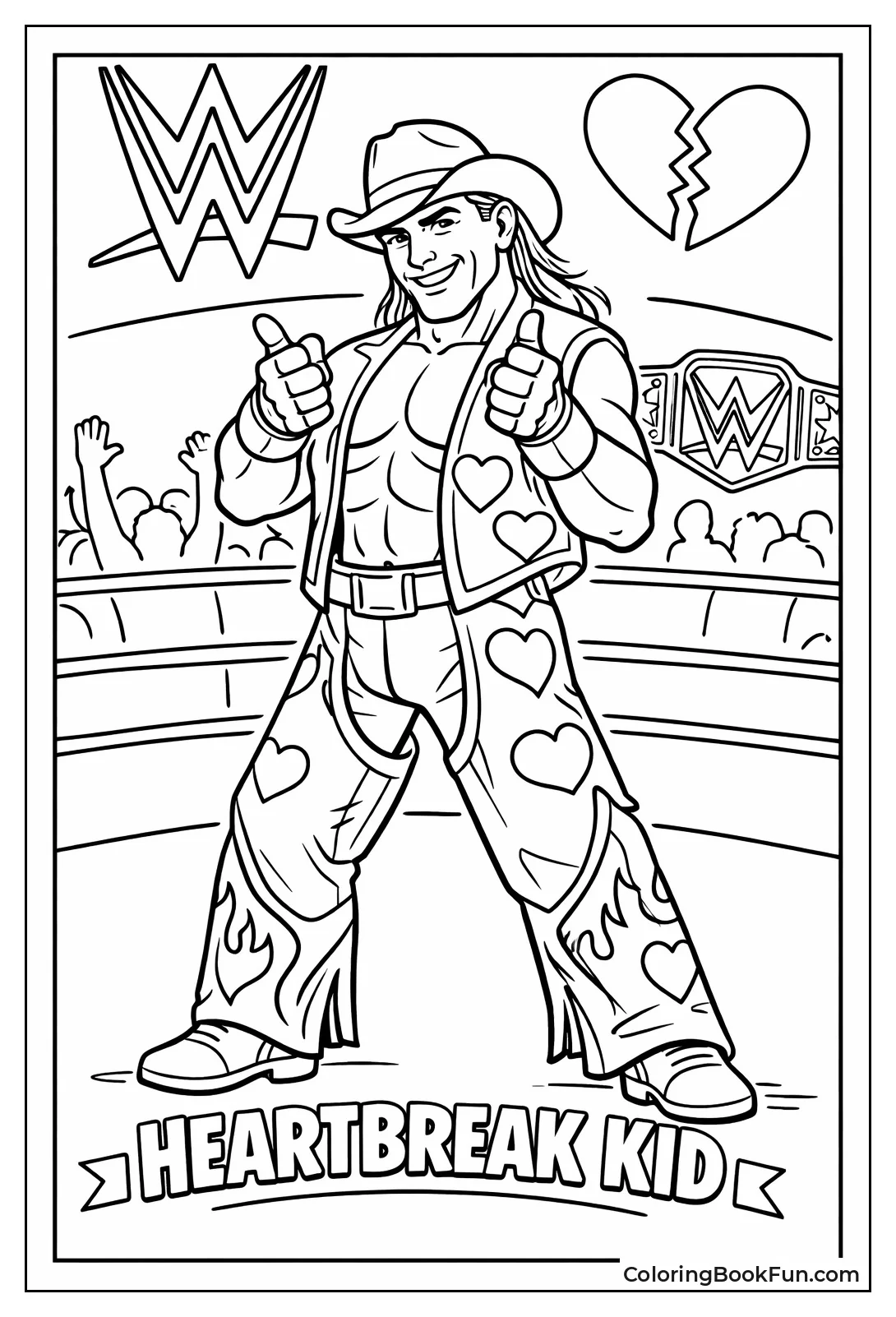 Shawn Michaels Tips Cowboy Hat