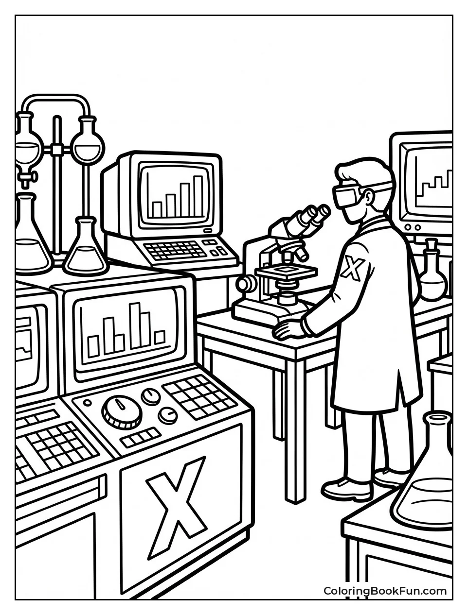 Beast in Science Lab