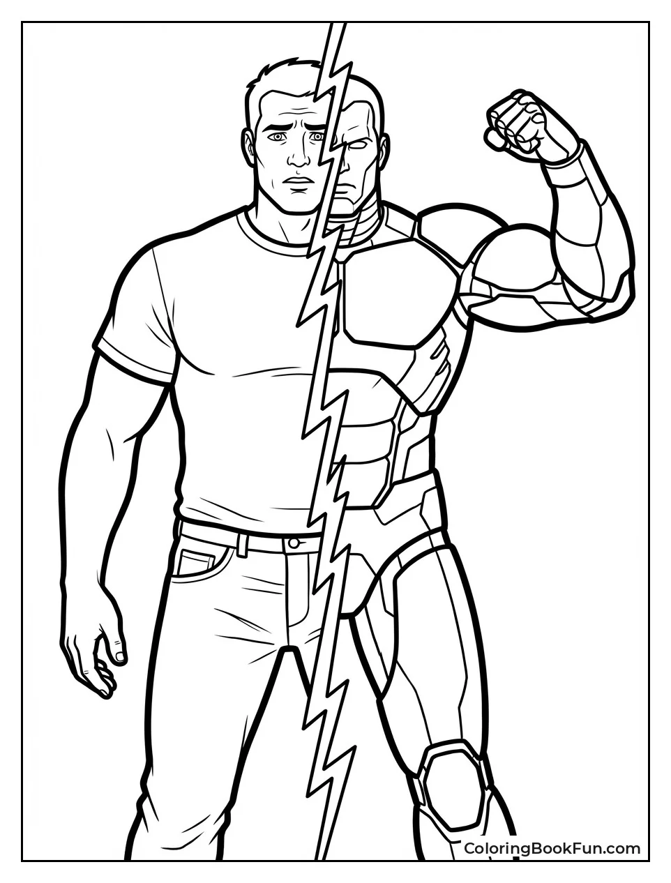 Colossus Turns into Steel