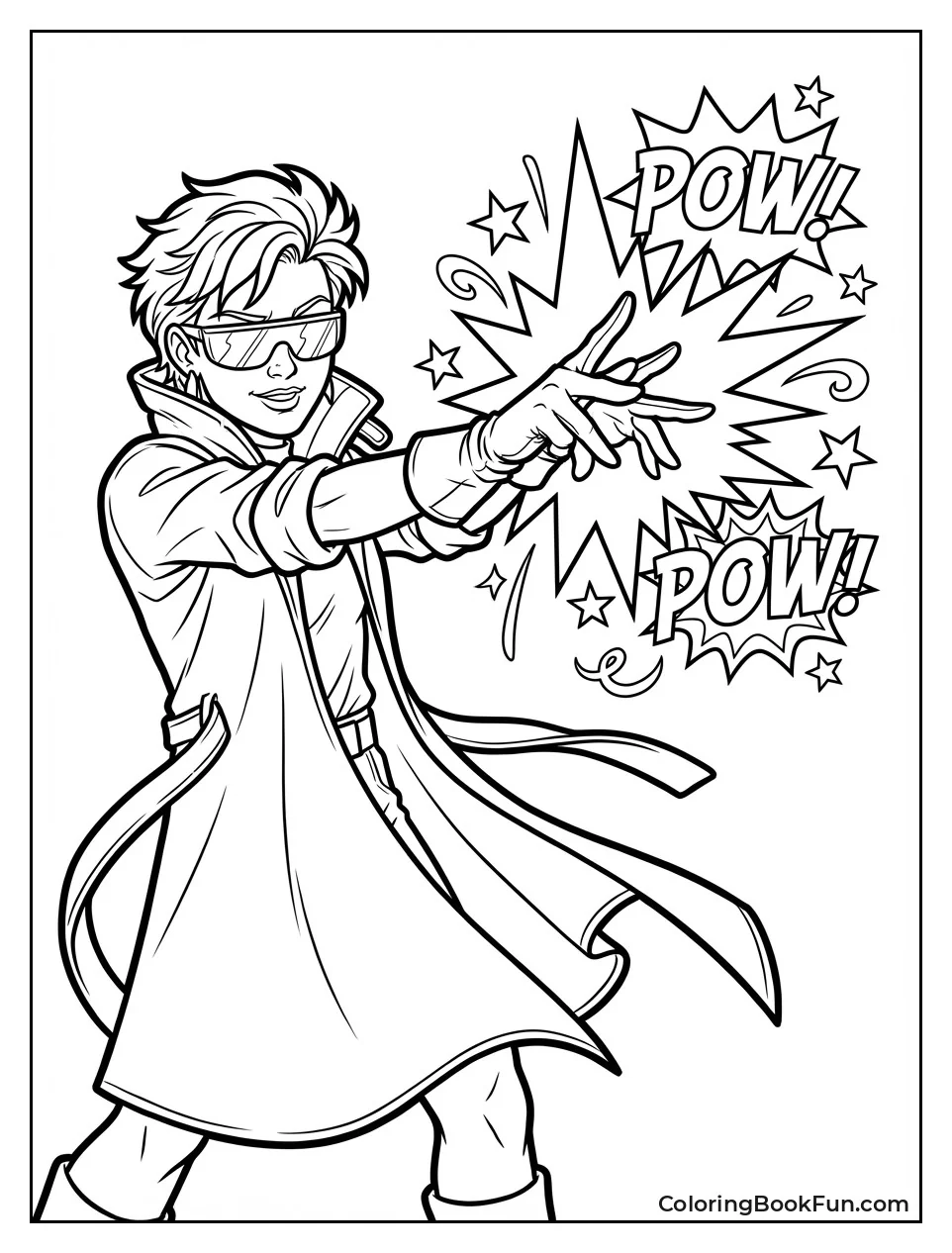 Jubilee Fires Colorful Sparks