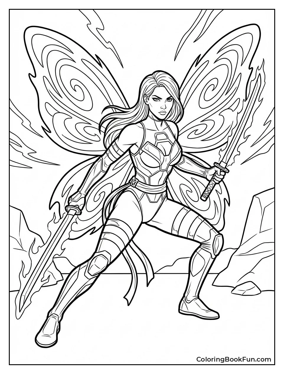 Psylocke Swings Psychic Blade