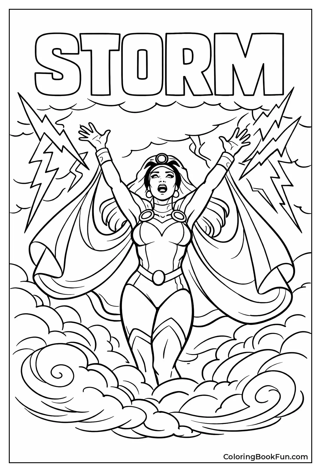 Storm Summons Lightning Storm