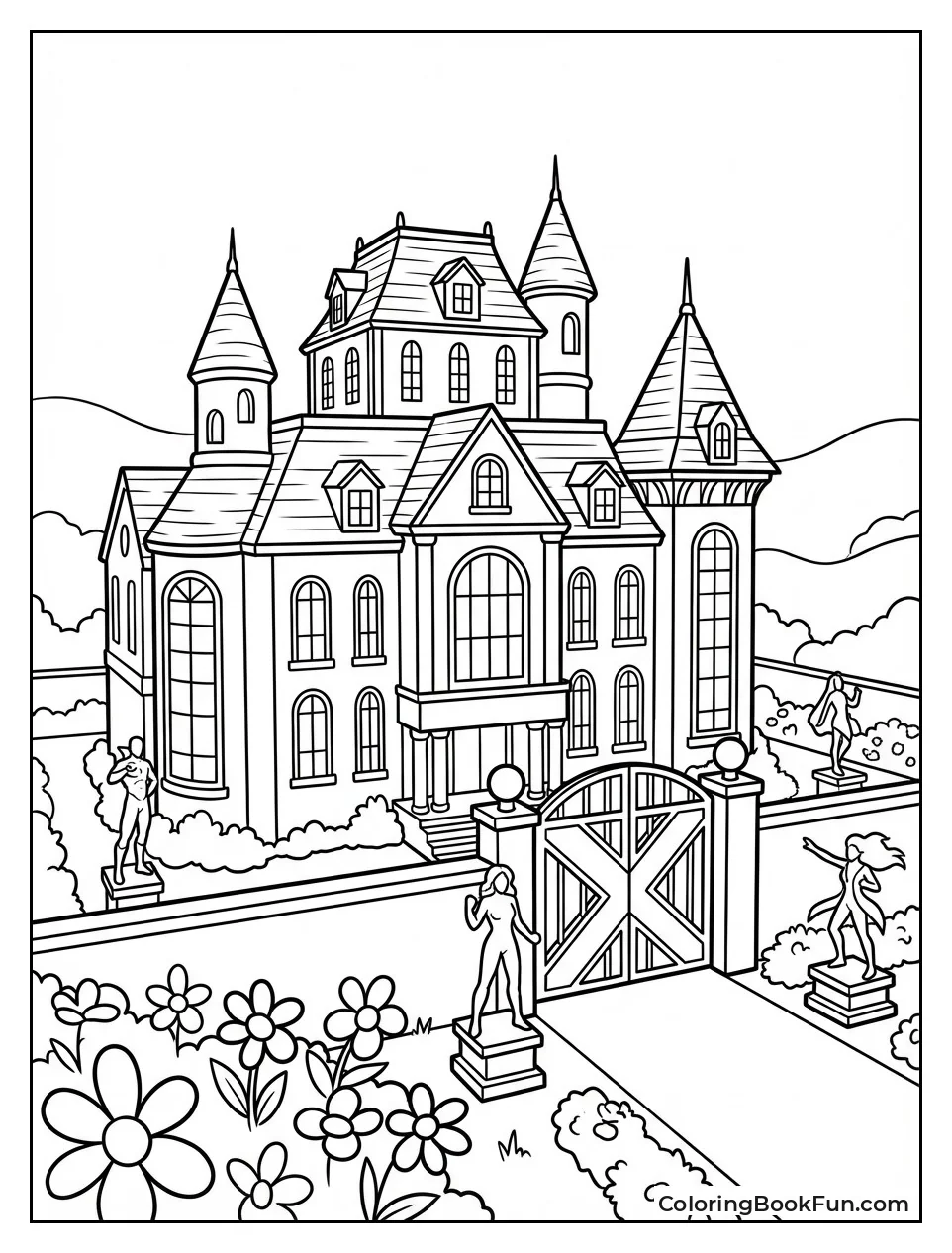 Grand X-Mansion and Gardens