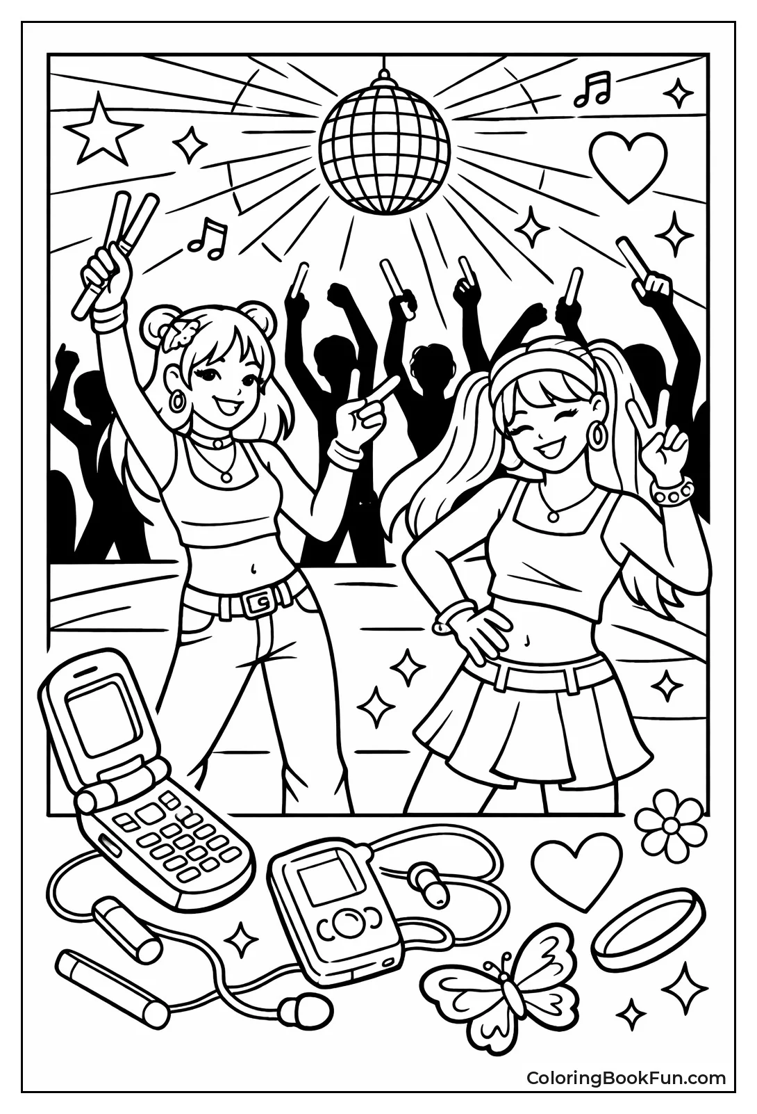 Glow Rave Dance Party