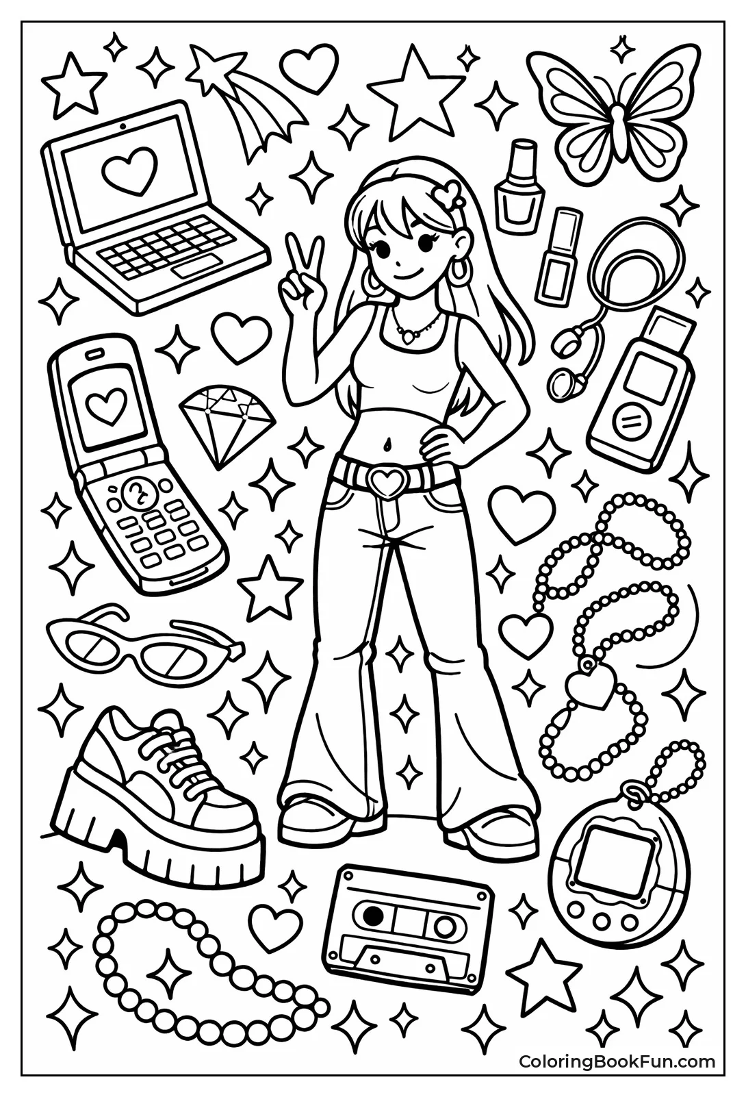 Star Heart Wallpaper Patterns