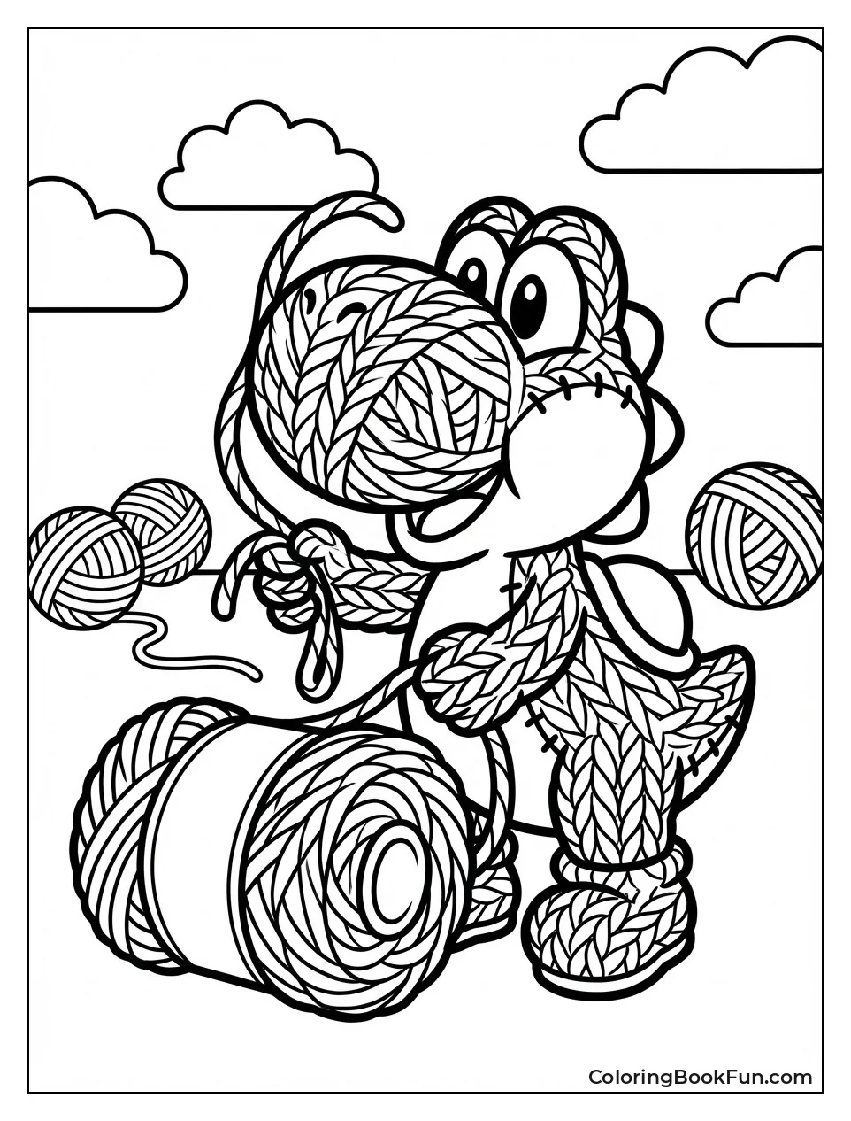 Yarn Yoshi Unraveling Spool