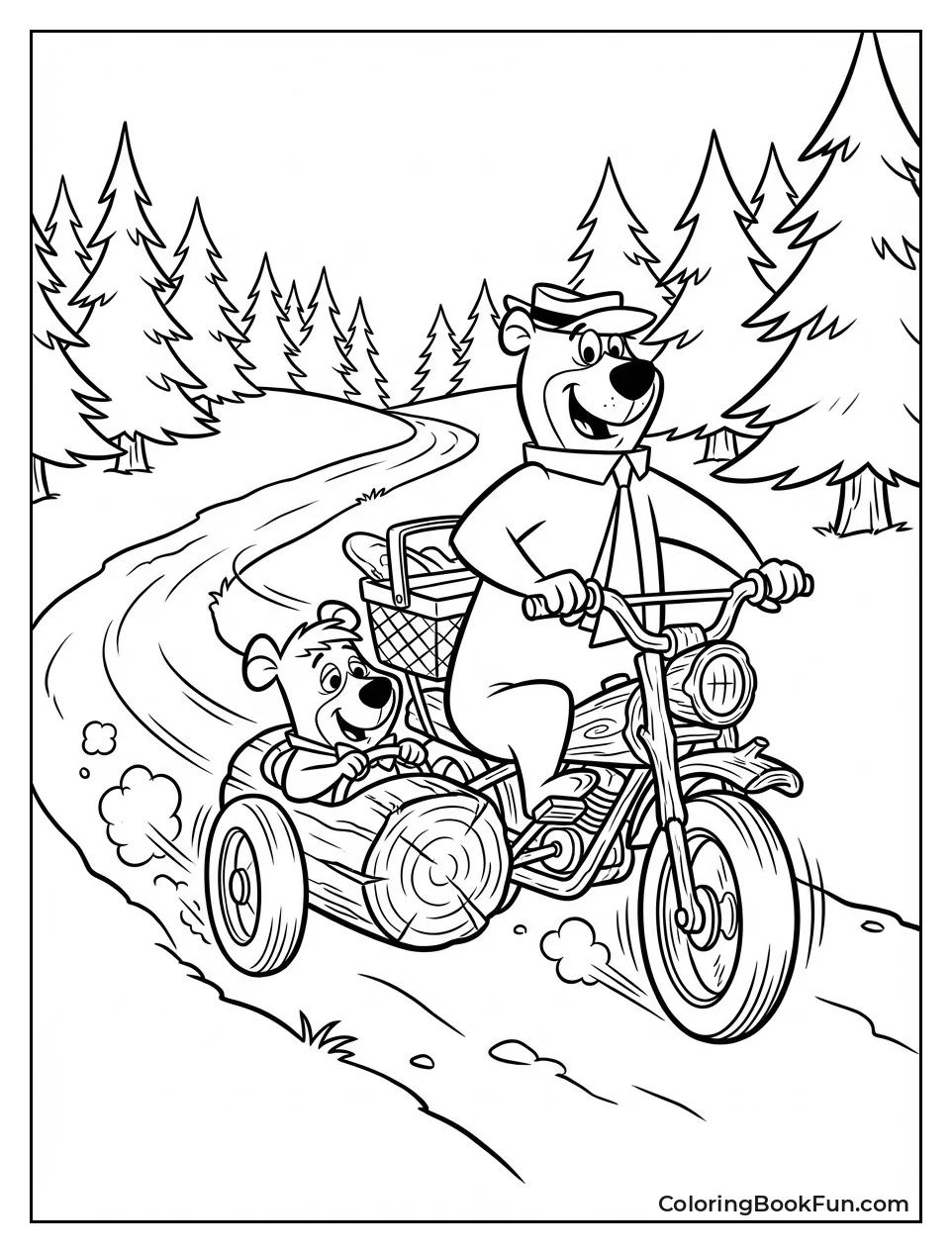 Bears Ride Park Motorbike