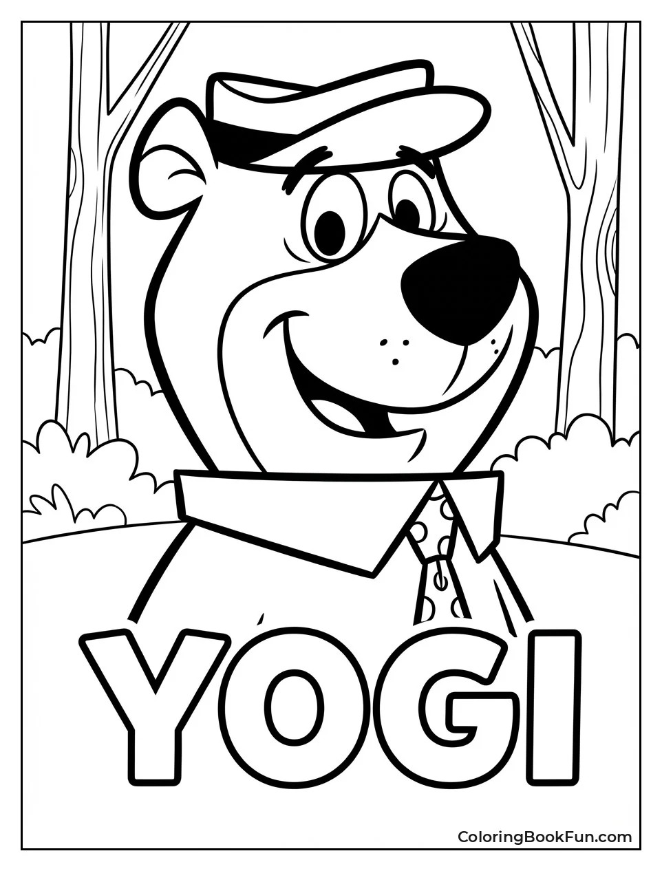 Yogi Smiling with Tie