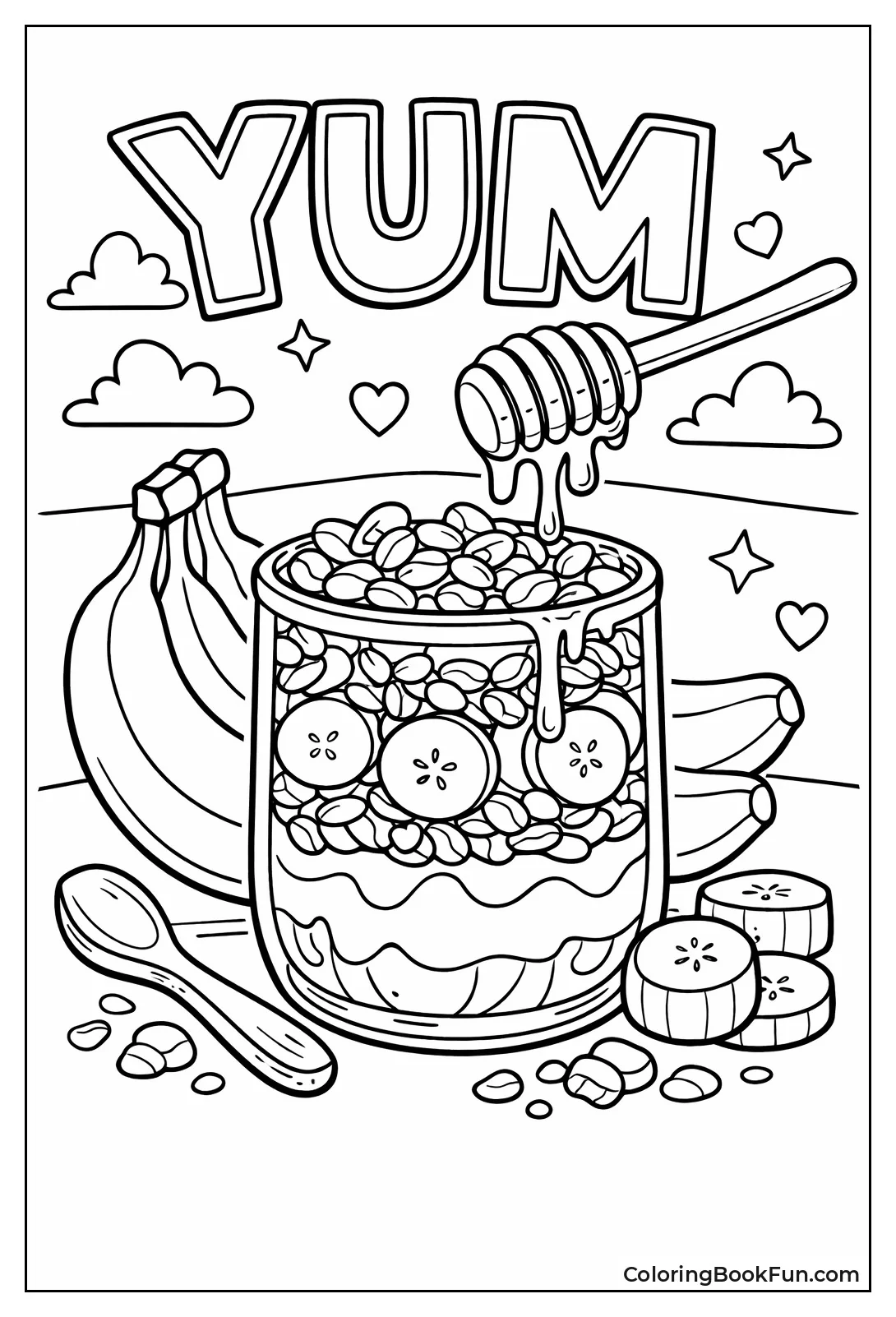 Yogurt Parfait with Bananas