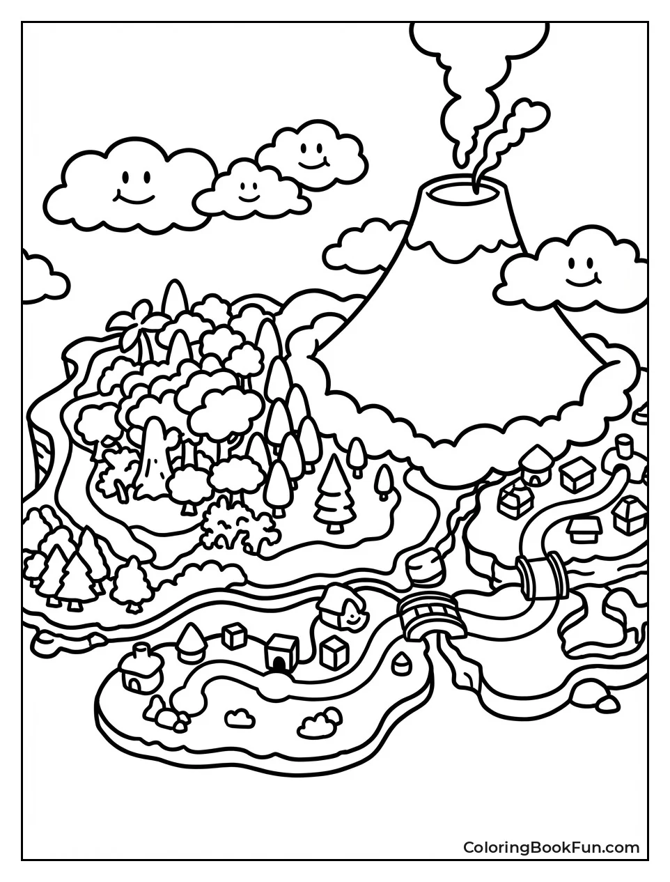 Yoshi Island Map View