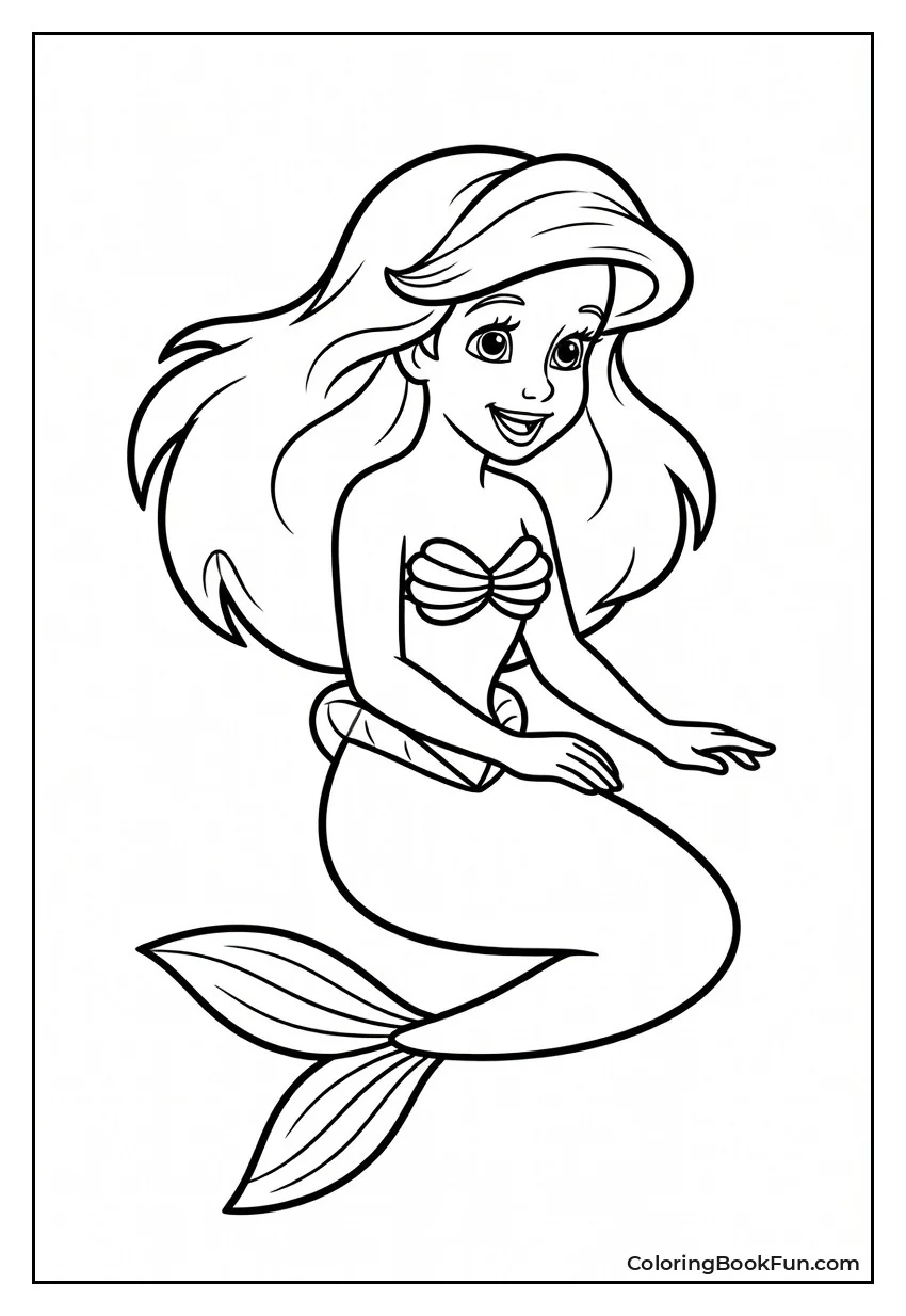 Young Ariel Finds Treasures