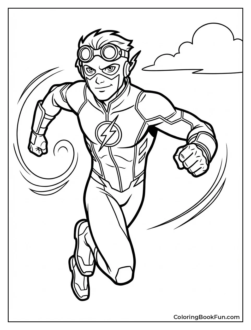 Young Justice Kid Flash Action
