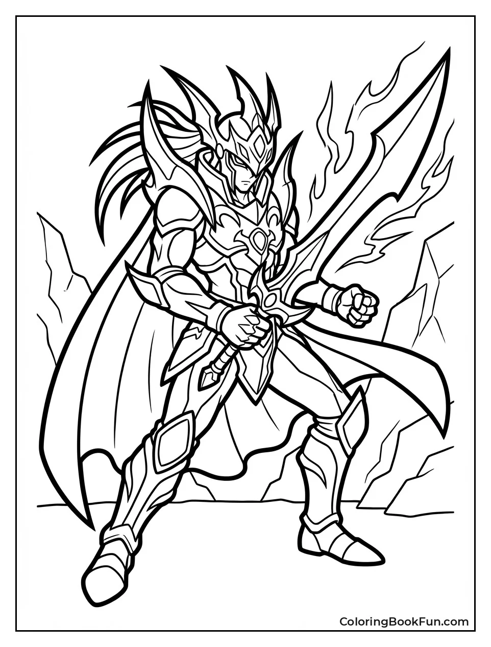 Black Luster Soldier Fights