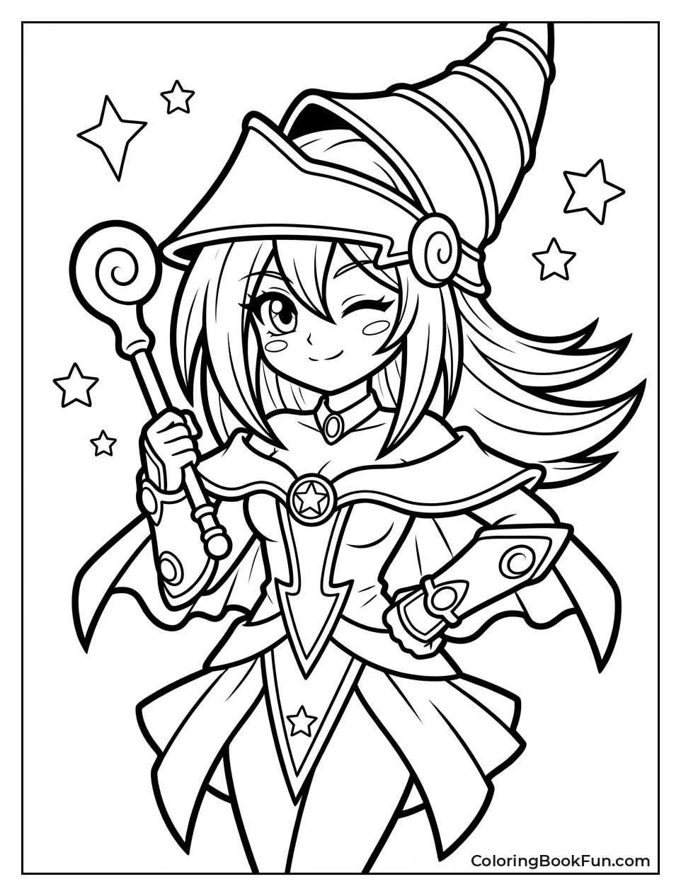 Dark Magician Girl Winks