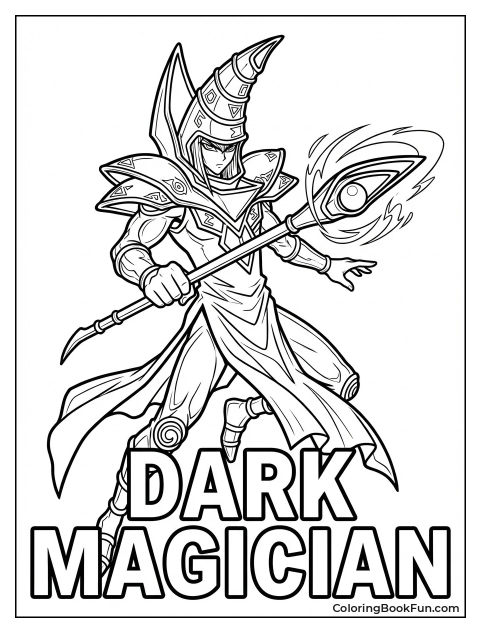 Dark Magician Casts Spell