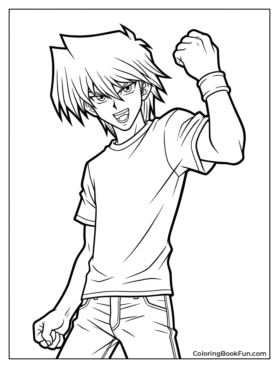 Joey Pumps Fist Excitedly