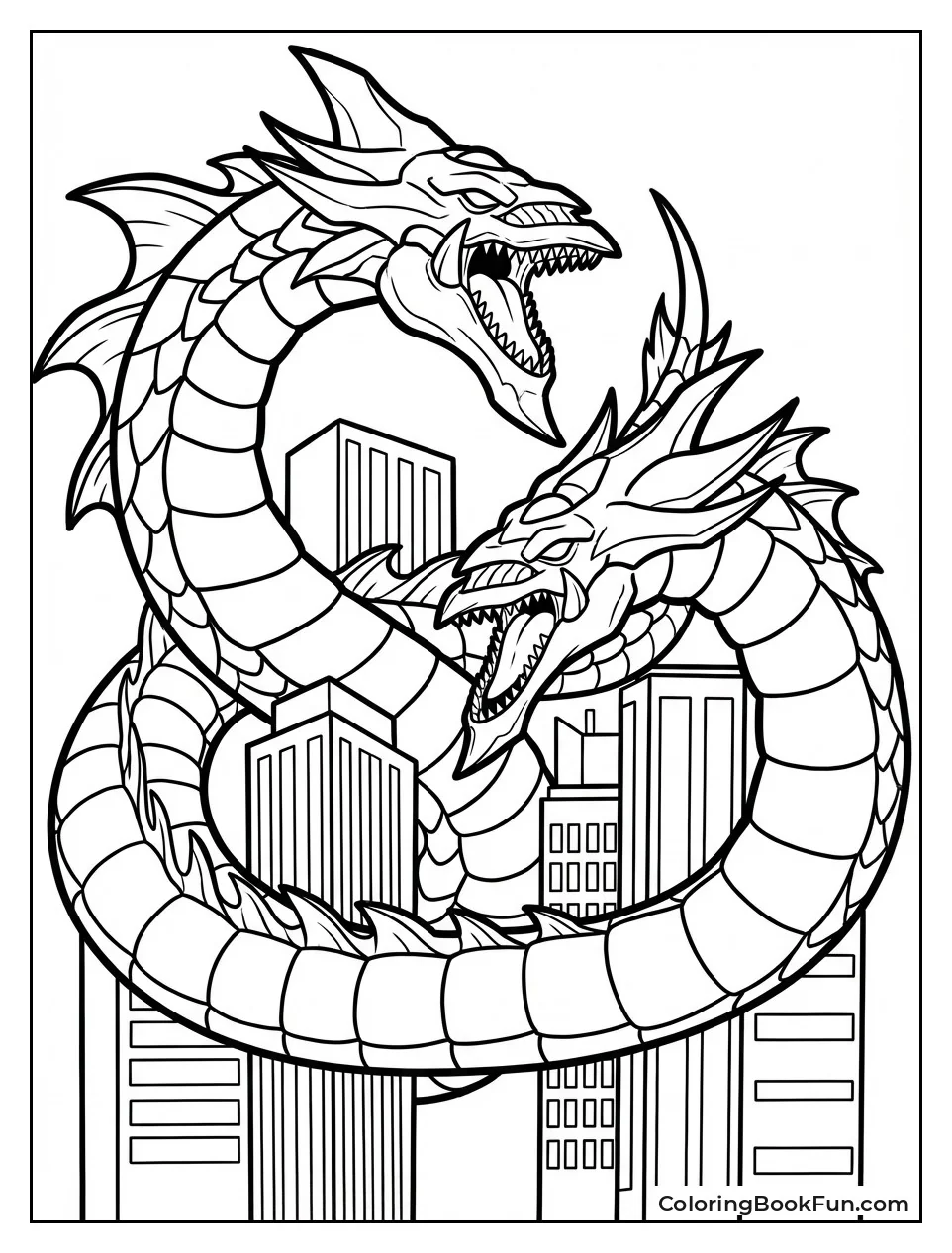 Slifer Coils Around Buildings