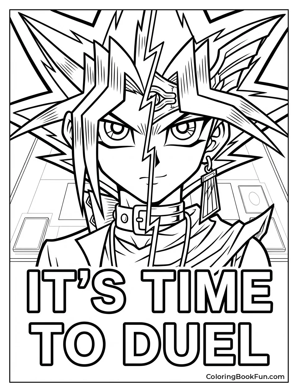 Yugi and Atem Faces Split