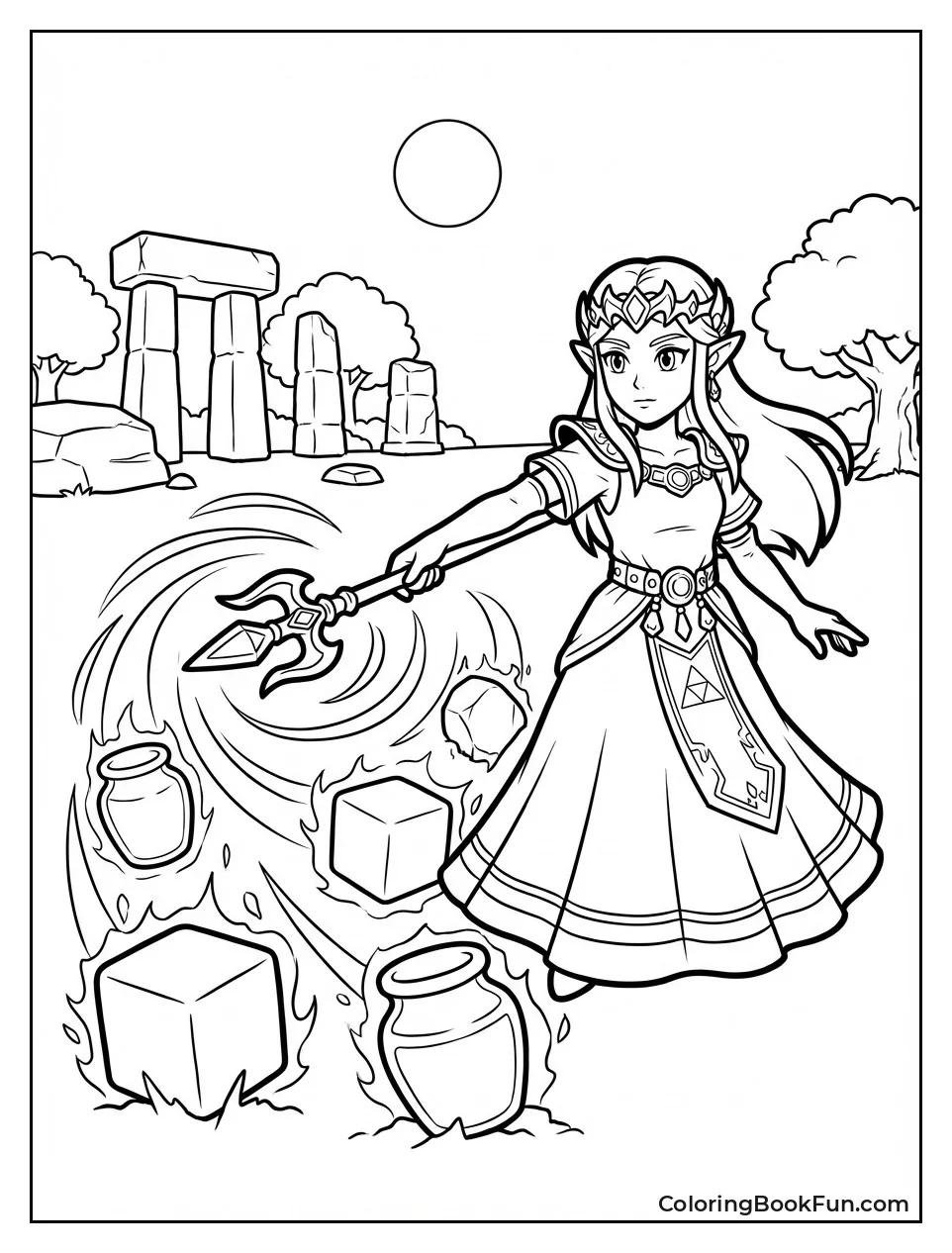 Zelda Summons Echoes Tri Rod