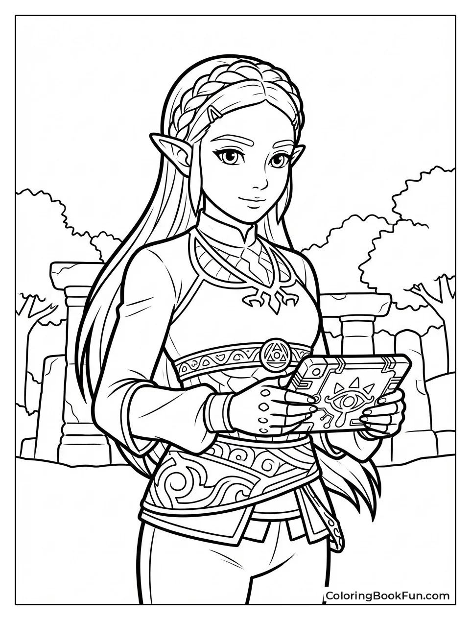 Zelda Grips Sheikah Slate