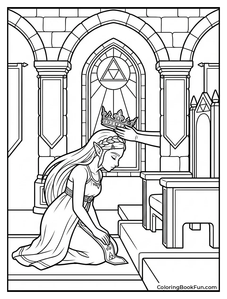 Zelda Gets Crowned Queen