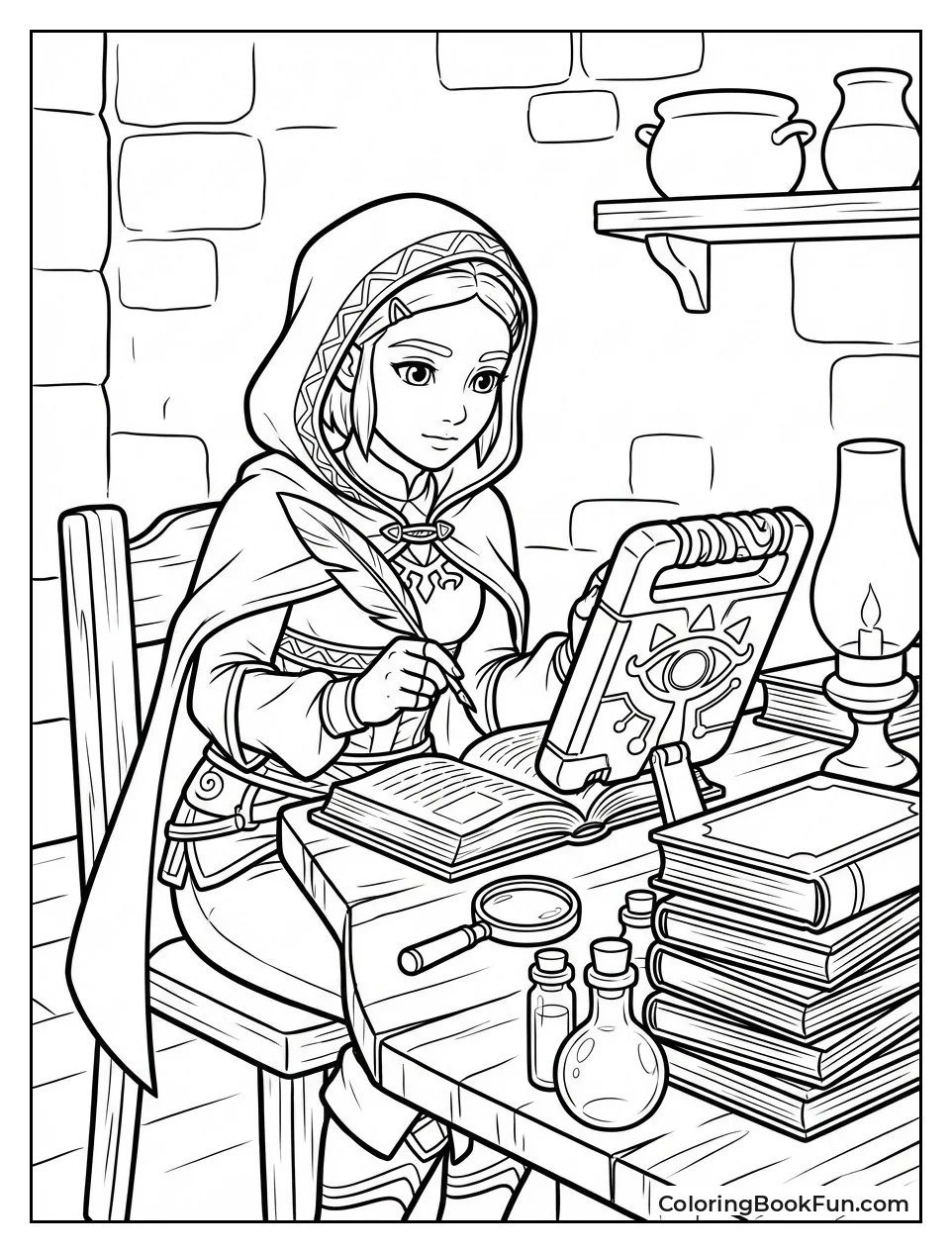 Zelda Studies Sheikah Tech