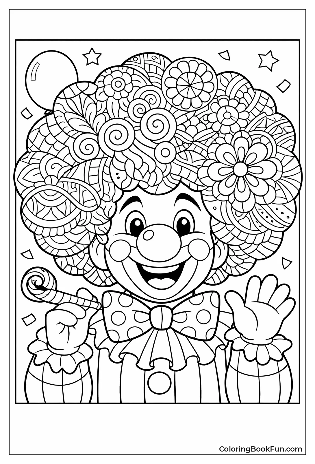 Zentangle Patterns in Wig