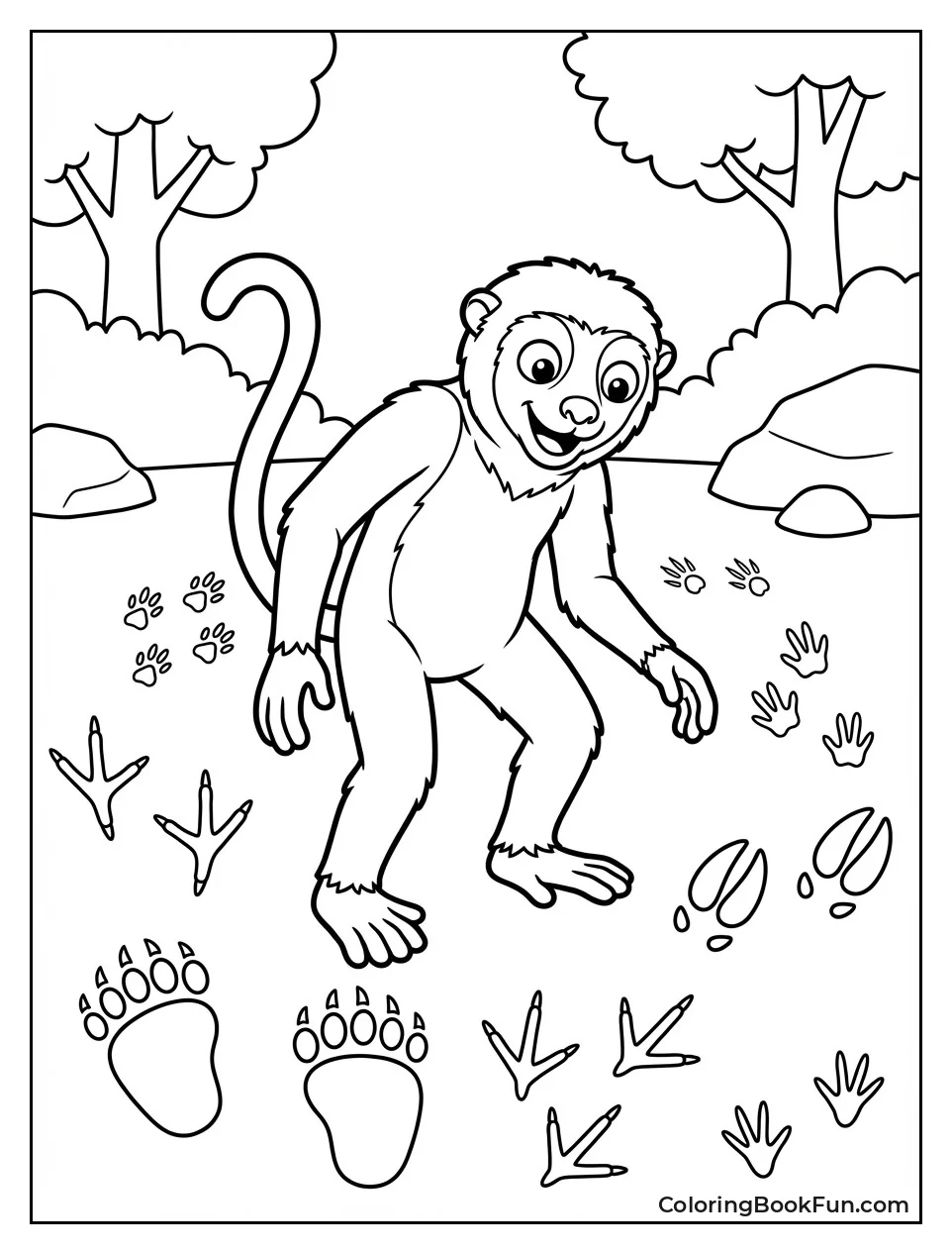 Following Animal Tracks