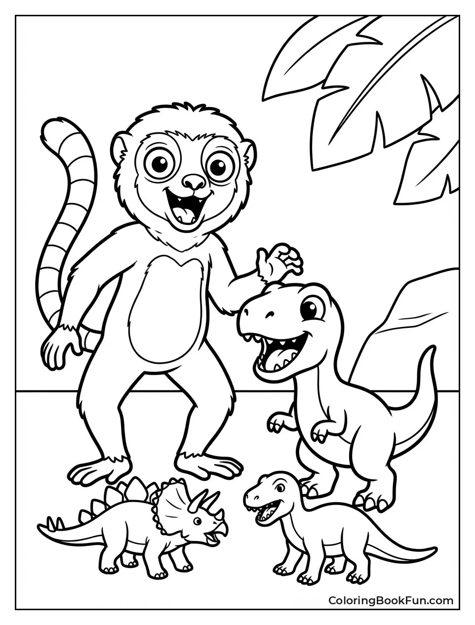 Zoboomafoo Plays Dinosaurs
