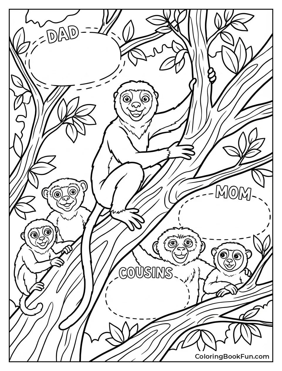 Zoboomafoo with Lemur Family