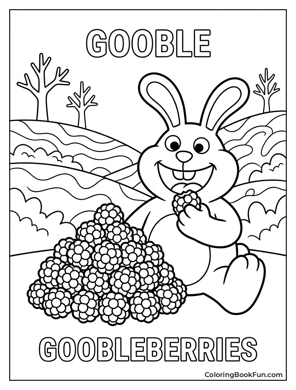 Gooble Munches Goobleberries