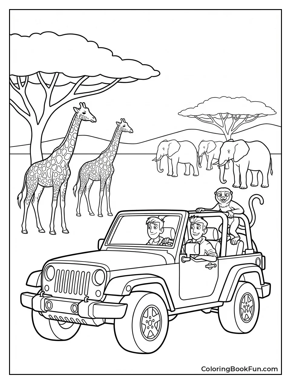 Kratts Drive Safari Jeep