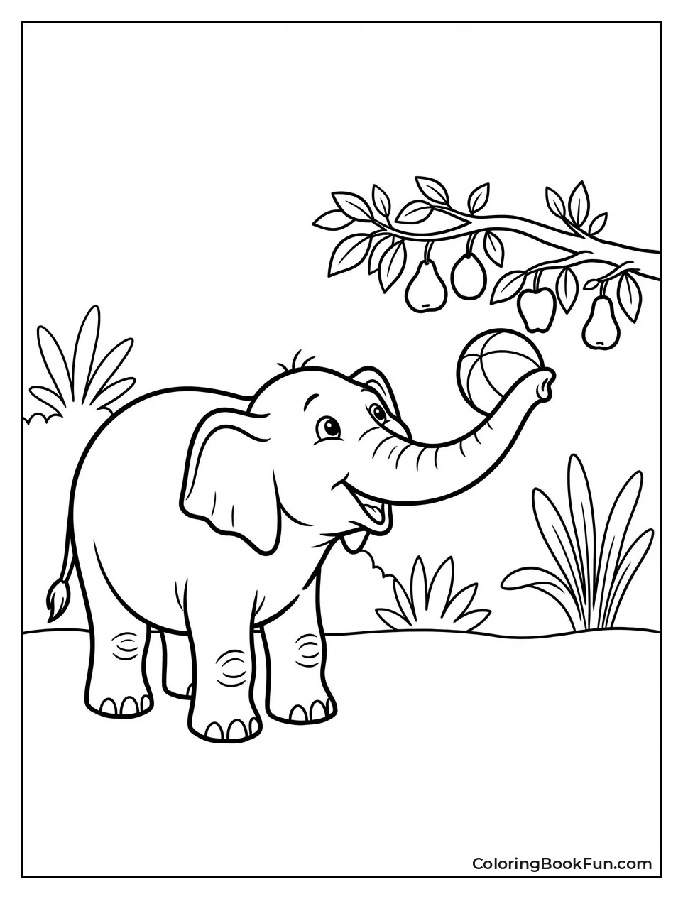 Narchi Plays with Ball